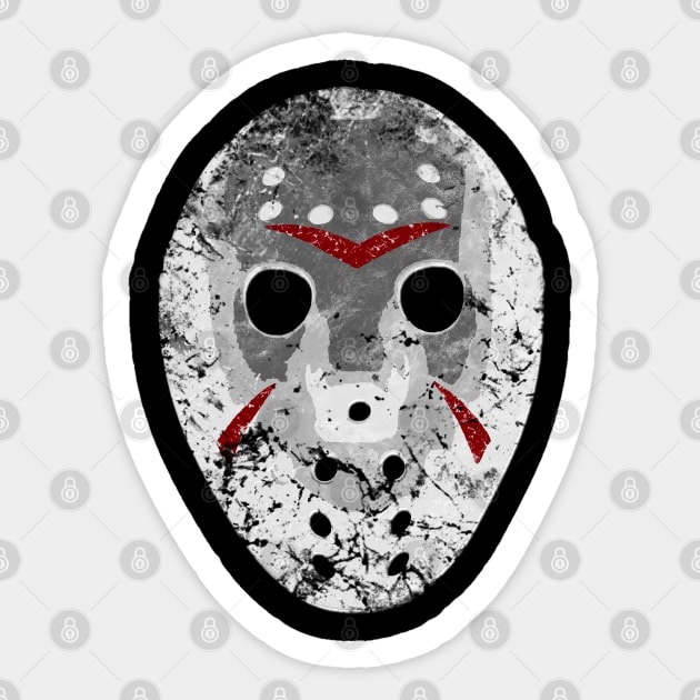 Mask of Horror Sticker by Scar